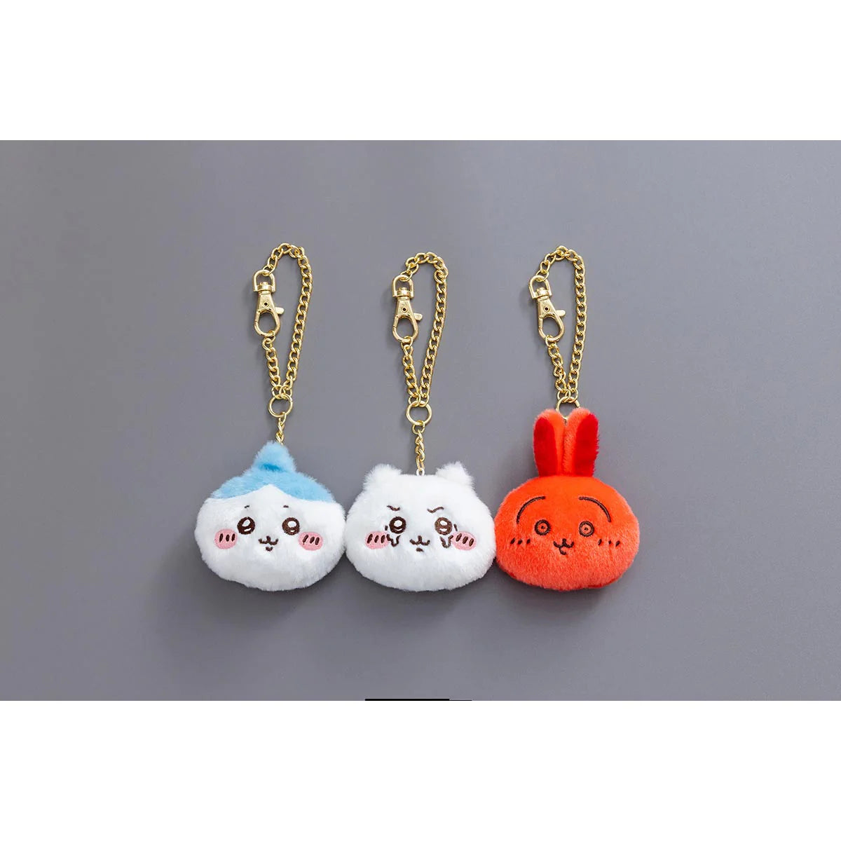 CHIIKAWA | Chiikawa Face Mascot Keychain 75×80×35mm (It's Different Today)