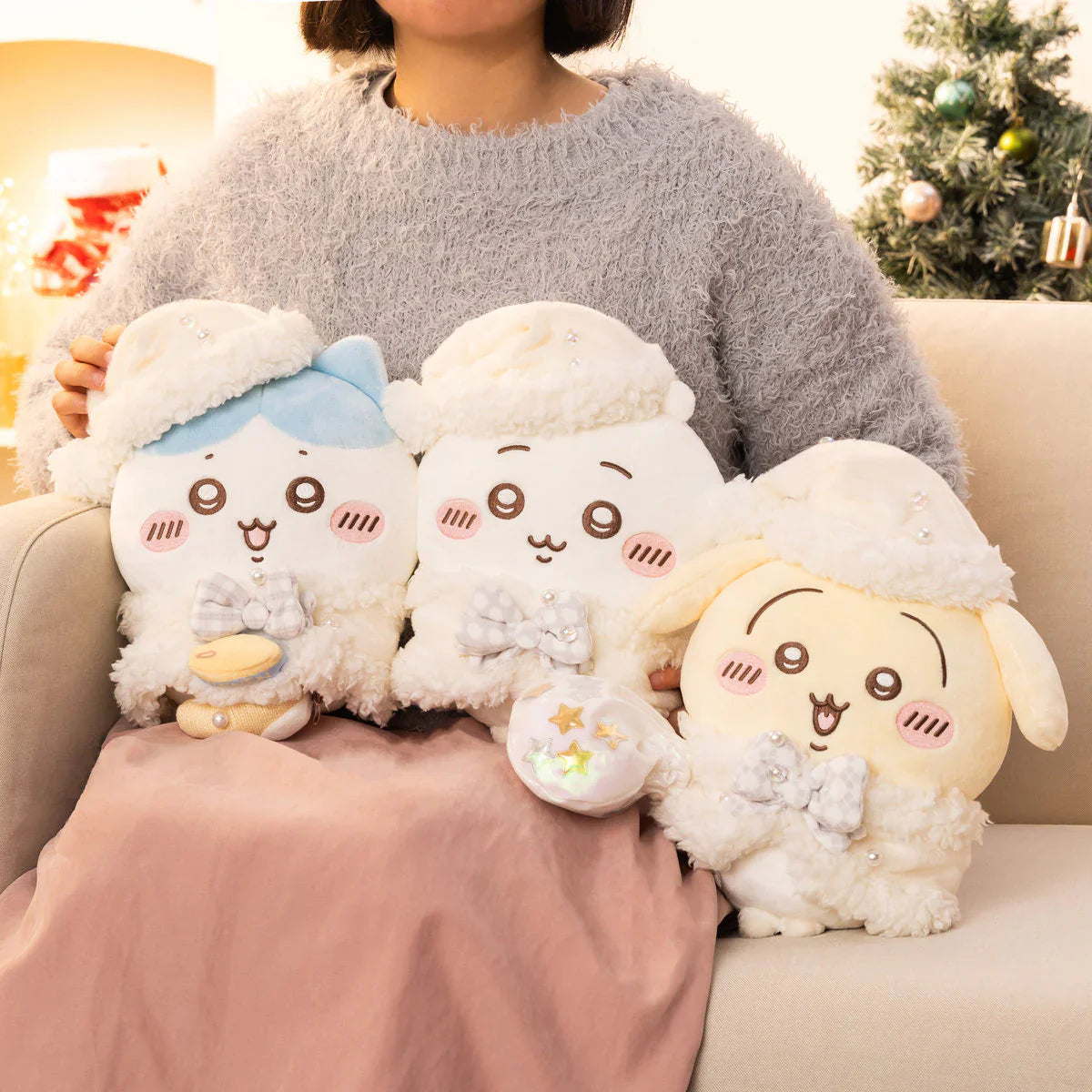 CHIIKAWA | Hachiware Plush Toy Plush Doll 80×240×140mm (Present for You)