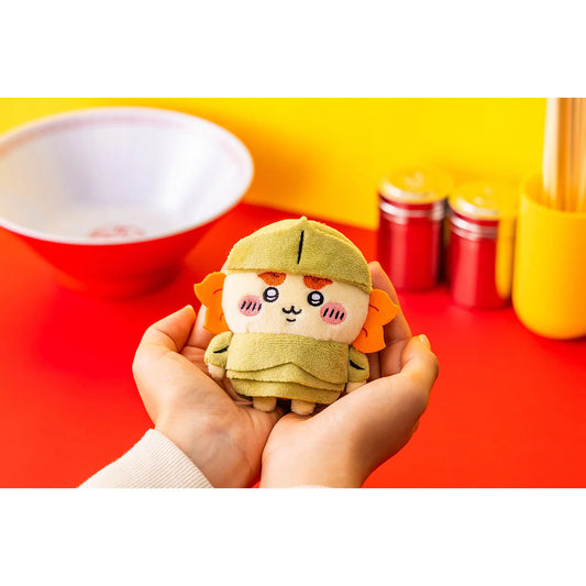 CHIIKAWA | Ramen Armored Shisa Hanging Decoration Keychain Bag Charm Mascot Holder 110×100×55mm