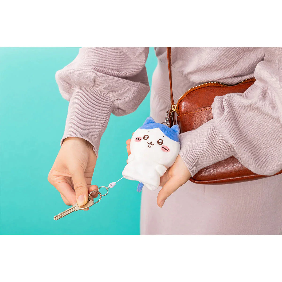Chiikawa | Plush Mascot 10Cm 小可爱吉伊卡哇 钥匙包/钥匙套/伸缩钥匙扣 玩偶挂件/包挂