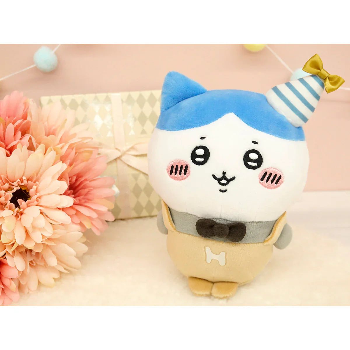 Chiikawa | Pettaminu Plush Toy H175 X W120 D90Mm (Chiikawa Party) Hachiware 八字喵/小八/小蓝