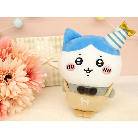 Chiikawa | Pettaminu Plush Toy H175 X W120 D90Mm (Chiikawa Party) Hachiware 八字喵/小八/小蓝