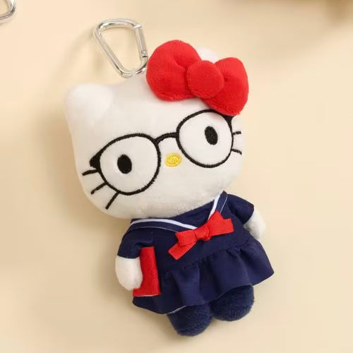 GLOBAL WORK x Sanrio Hello Kitty | Mascot Holder Plush Keychain