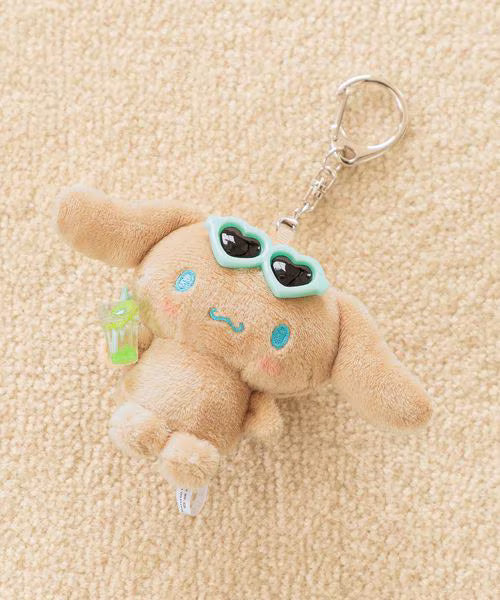 Me% x Sanrio | Cinnamoroll Bag Charm Keychain Mascot Holder 13cm 8th Ver. (Sunburn)