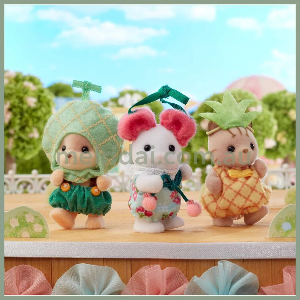Sylvanian Families | Baby Trio Melon Cherry Pineapple Set