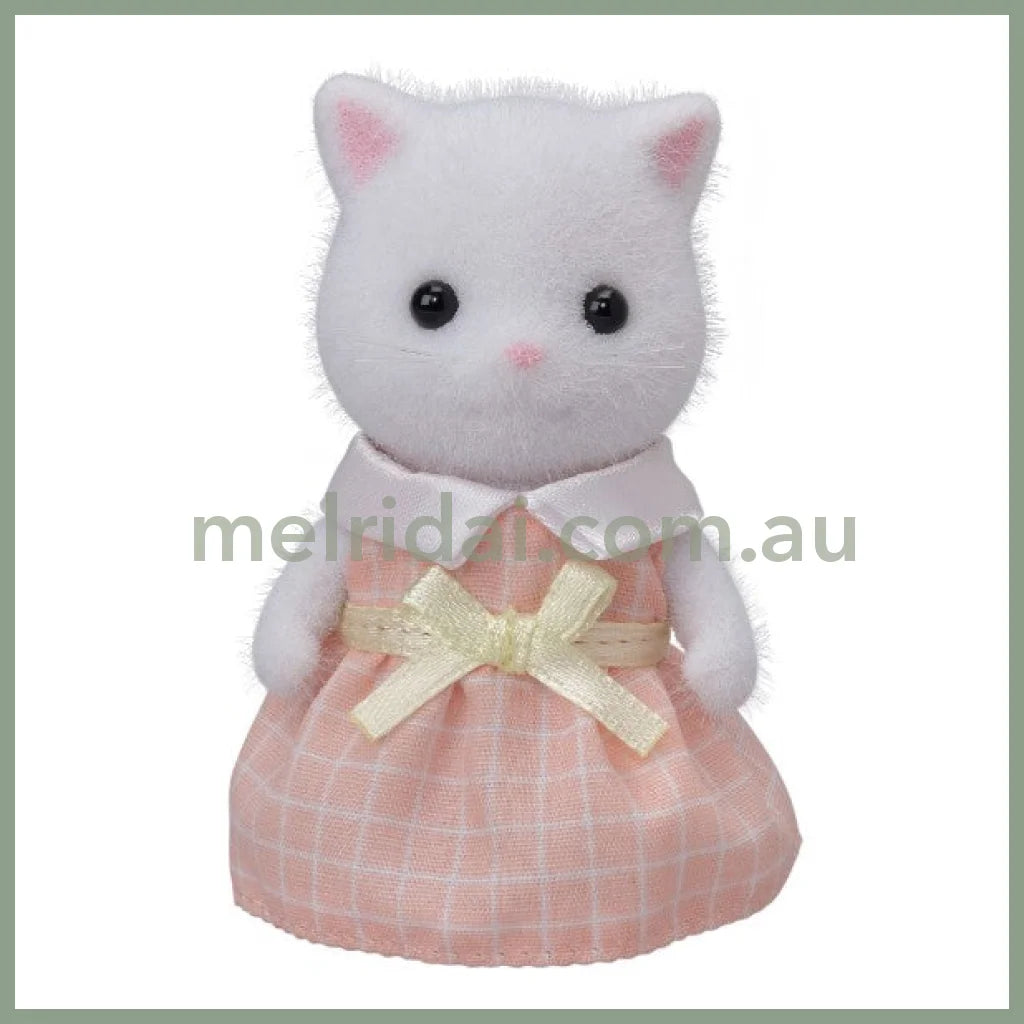 Sylvanian Families | Doll Persian Cat Girl W48×D42×H120Mm (White)