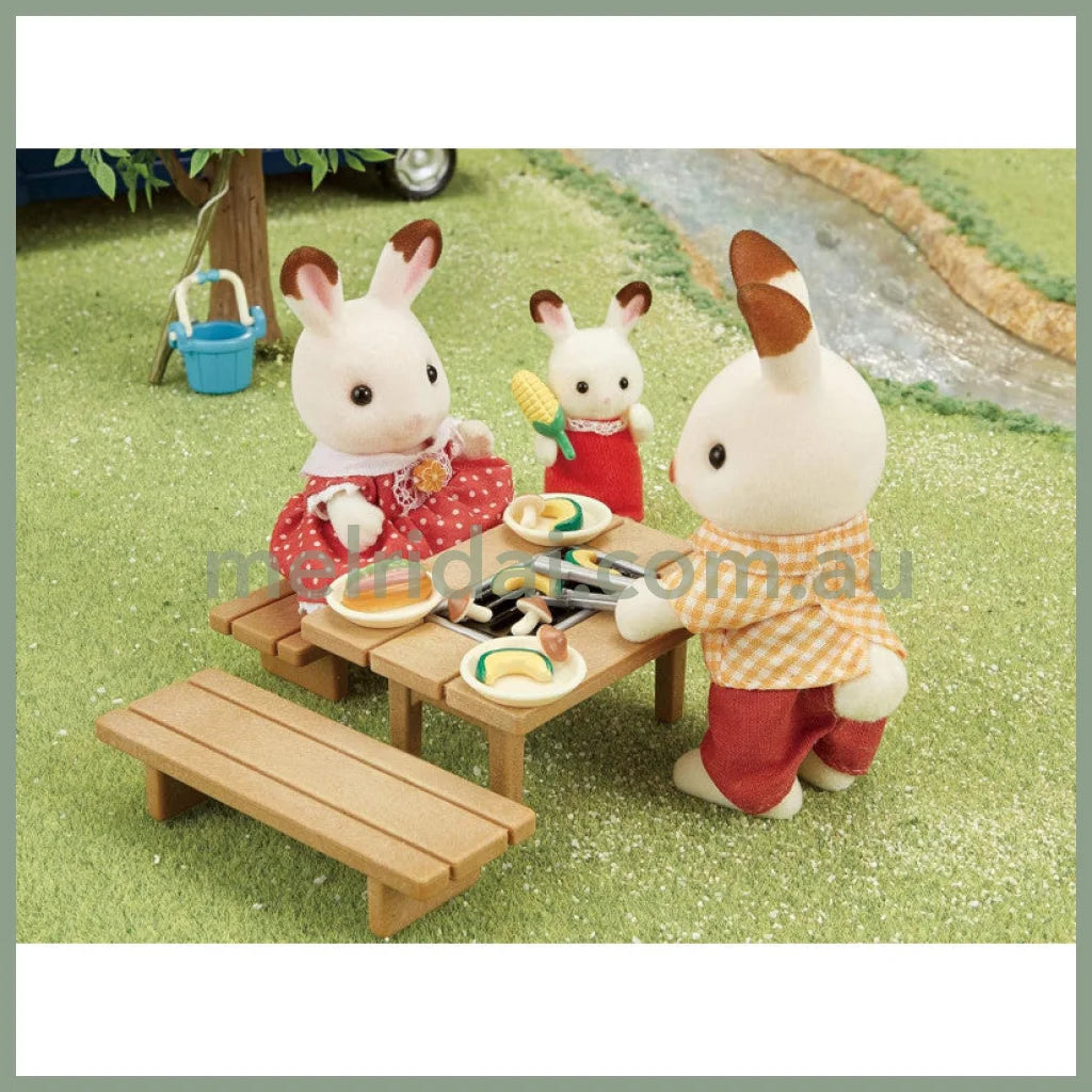 【JP】Sylvanian Families | Family BBQ Set W78 x H113 x D49 mm