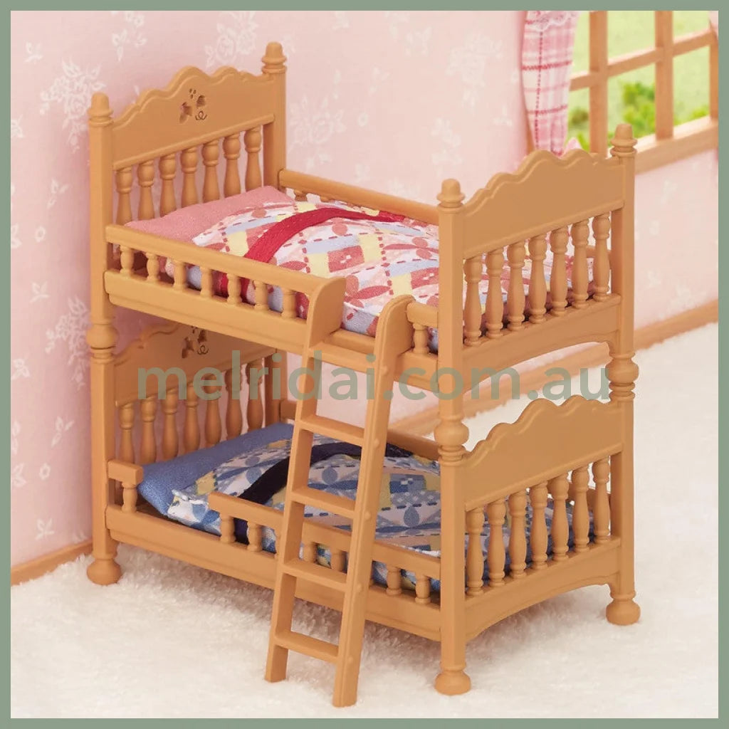 【JP】Sylvanian Families | Furniture Set Bunk Bed 9.3 x 10 x 5.5 cm