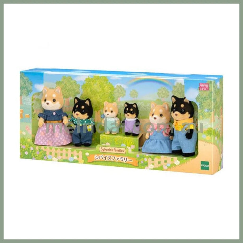 【JP】Sylvanian Families | Shiba Inu Family 298 × 55 × 130 mm