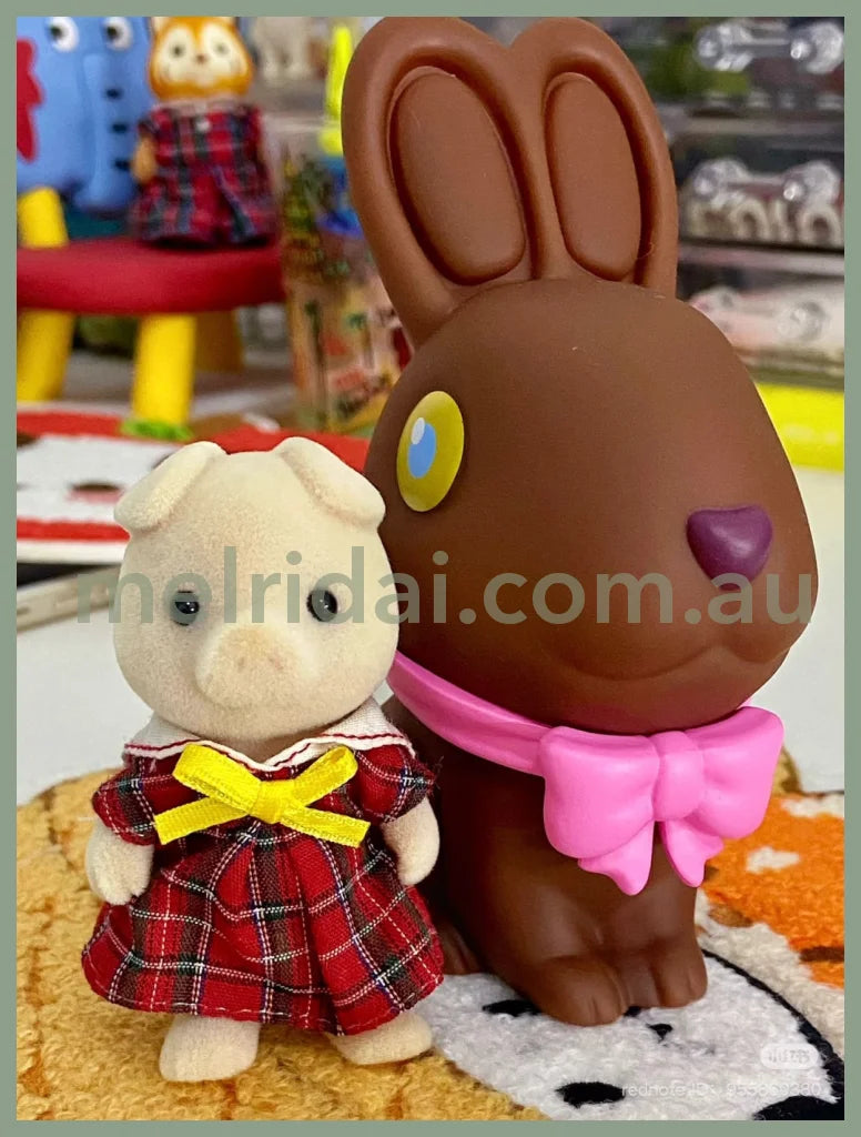 【JP】Sylvanian Families | Sister One-Piece Dress Red
