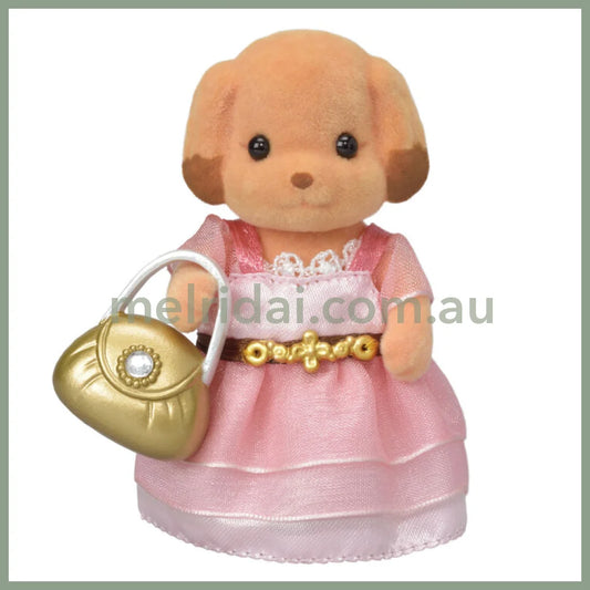 【Jp】Sylvanian Families | Town Girl Series Toy Poodle 8Cm X 13Cm 5Cm