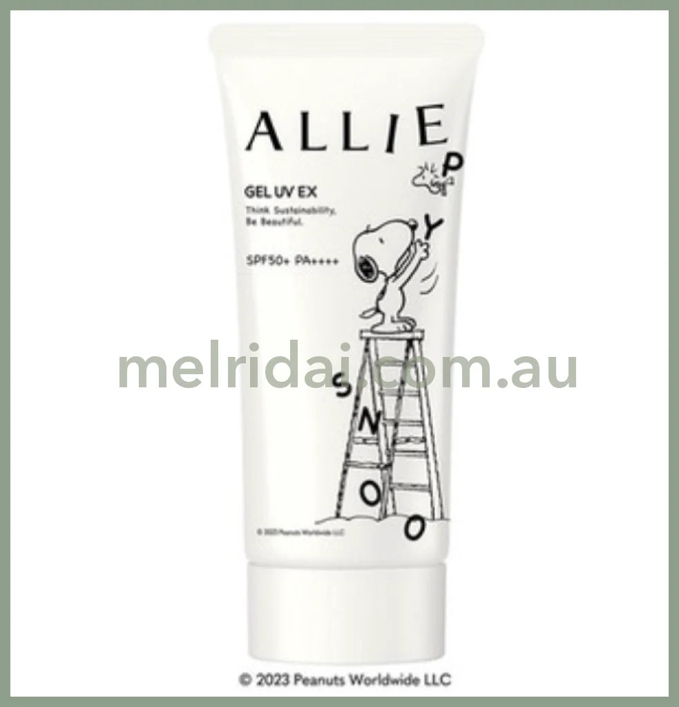 Kanebo X Peanutsallie Sunscreen Gel Uv Ex Spf50+ Pa++++ Snoopy Allie 90G