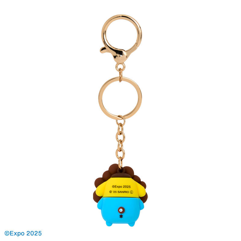 SANRIO | Pompompurin Pom Pom Purin 3D Mascot Color Keychain 40×25×45 mm (EXPO2025 Myaku-Myaku)