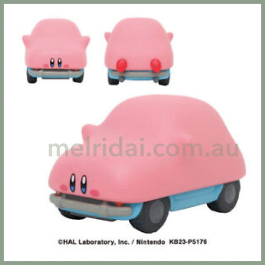 Kirby | Kirby And The Forgotten Land Soft Vinyl Collection Car Mouth H60 X W72 D115Mm 星之卡比车车 软胶模型汽车
