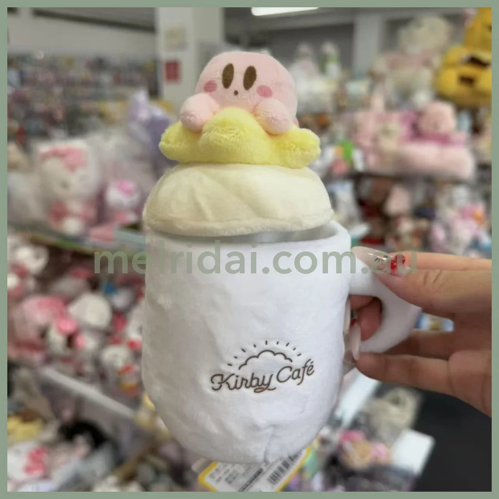 Kirby | Marshmallow-O-Lait Plush Case Mug W130 X H150 D85 Mm
