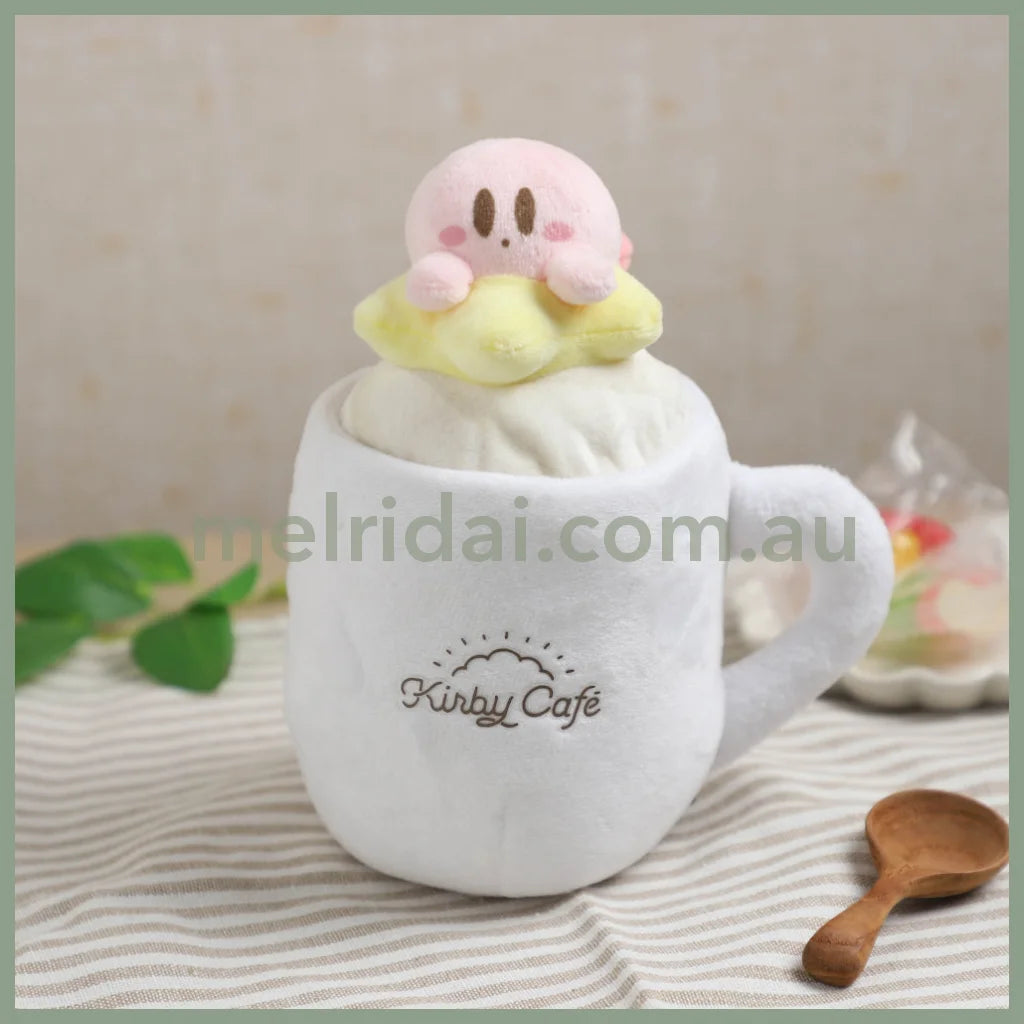 Kirby | Marshmallow-O-Lait Plush Case Mug W130 X H150 D85 Mm