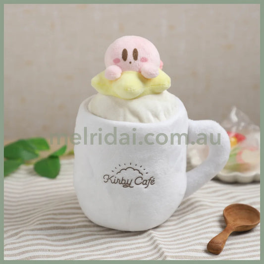 Kirby | Marshmallow-O-Lait Plush Case Mug W130 X H150 D85 Mm