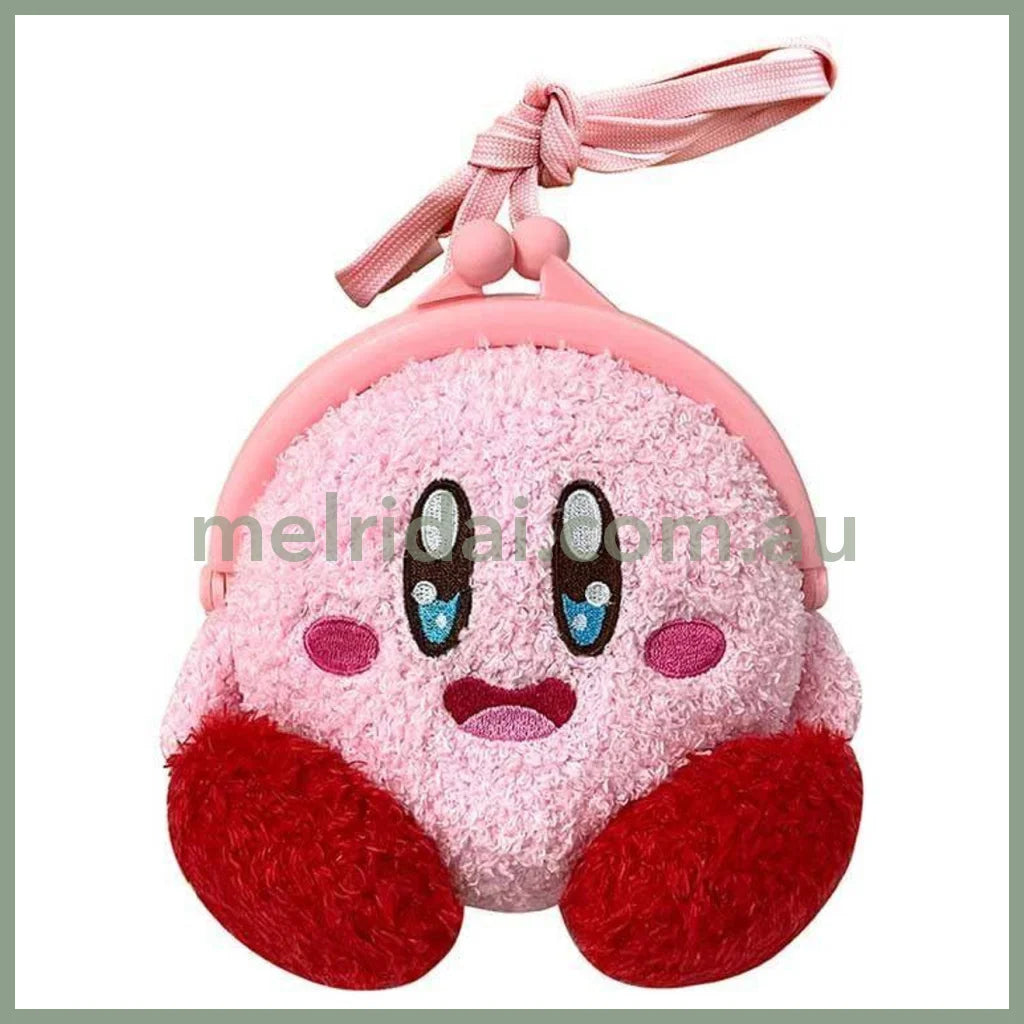 Kirby|Fluffy S Plush Coin Purse H15.5×W16×D11Cm (Exciting)
