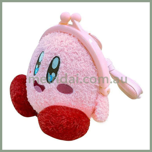 Kirby|Fluffy S Plush Coin Purse H15.5×W16×D11Cm (Exciting)
