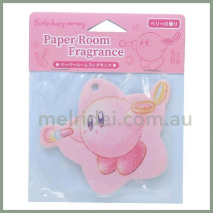 Kirby | Happy Morning Paper Room Fragrance 9 X 8 1Cm 星之卡比 香薰片/香片/香氛 室内/车内/衣柜 Berry