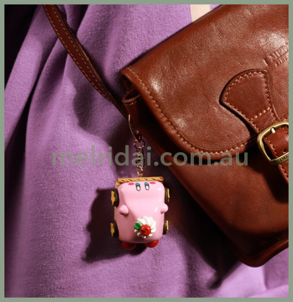 Kirby | Keychain Henkei Car Mouth Cake Kirby Café 40 X 42 55 Mm //