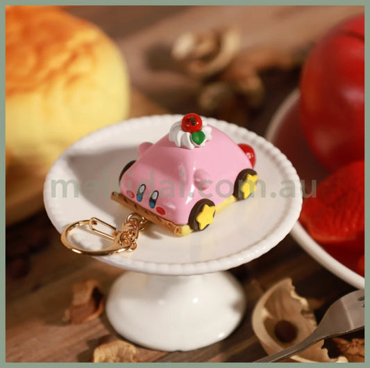 Kirby | Keychain Henkei Car Mouth Cake Kirby Café 40 X 42 55 Mm //
