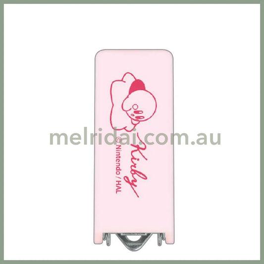 Kirby | Mini Compact Stapler 38×17×25mm (Light Pink Star)