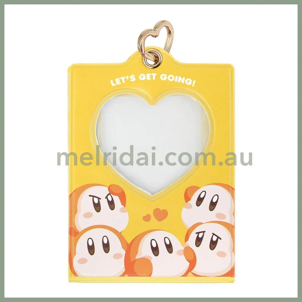 Kirby Photo Stand Orange Full Of Waddle Dee