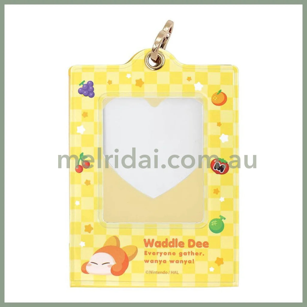Kirby Photo Stand Orange Full Of Waddle Dee