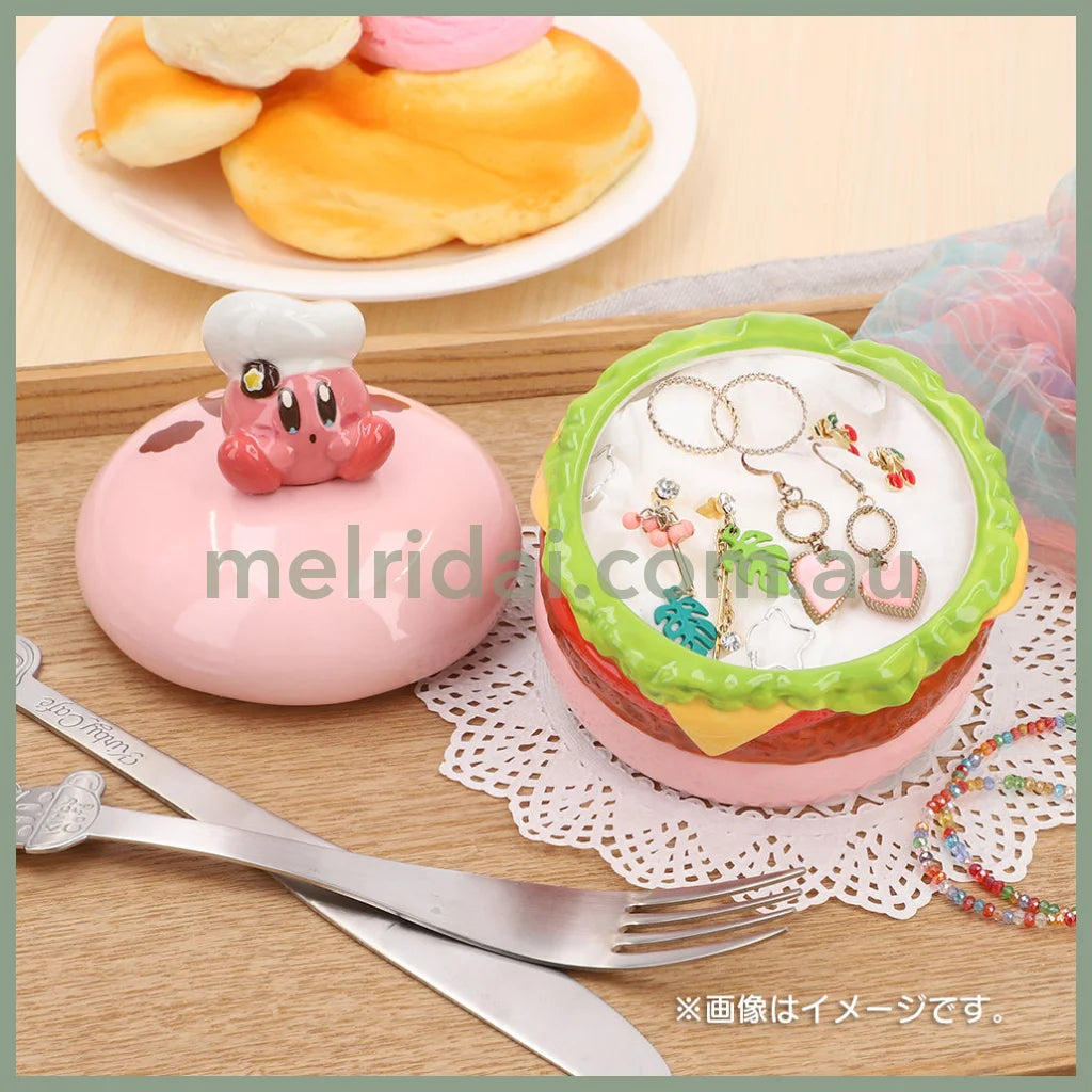 Kirby | Porcelain Box Cocotte Burger Kirby Café H125×W105×D105Mm ///