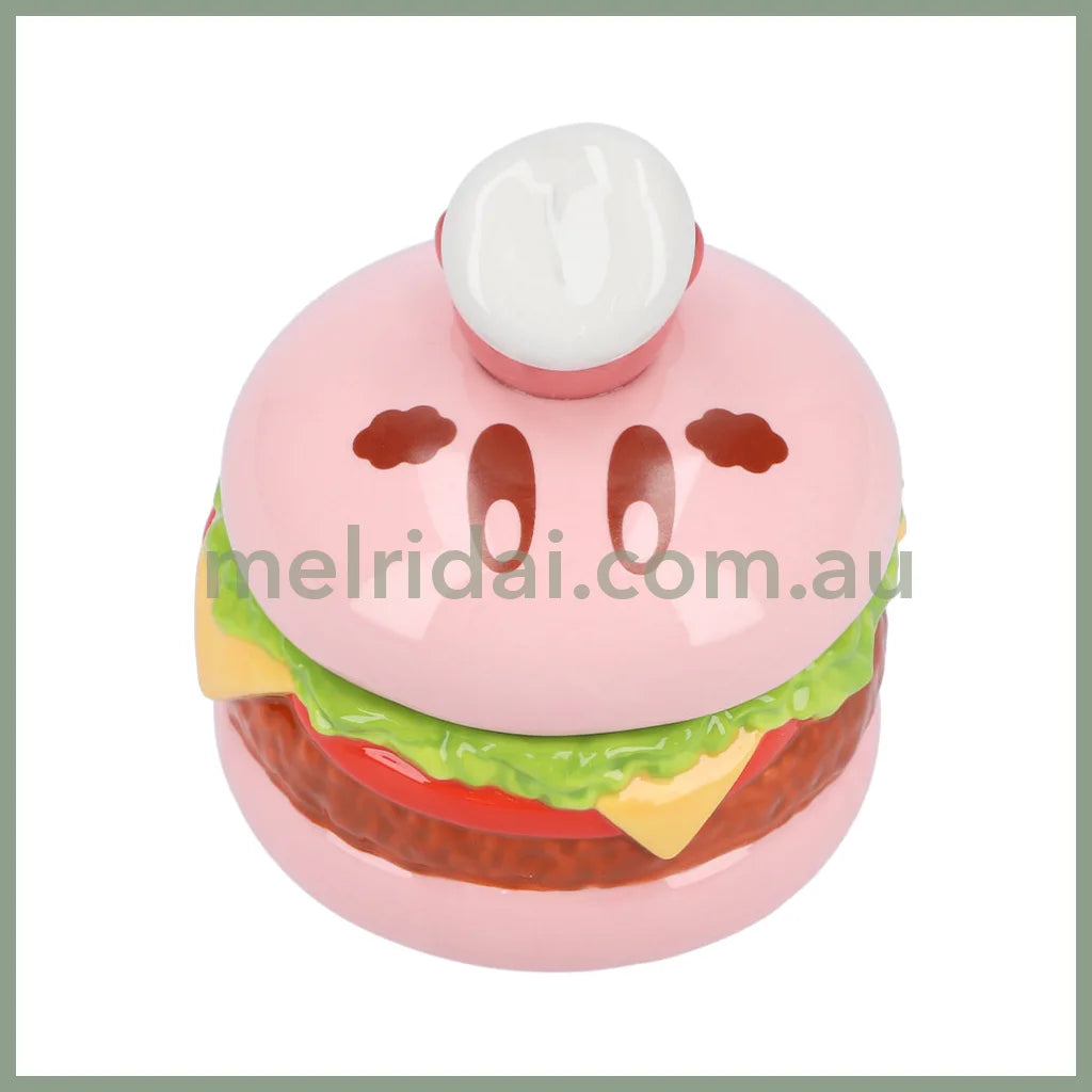 Kirby | Porcelain Box Cocotte Burger Kirby Café H125×W105×D105Mm ///