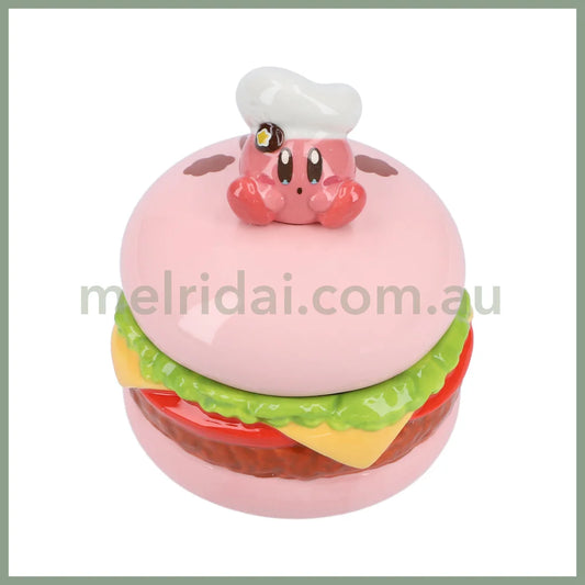 Kirby | Porcelain Box Cocotte Burger Kirby Café H125×W105×D105Mm ///