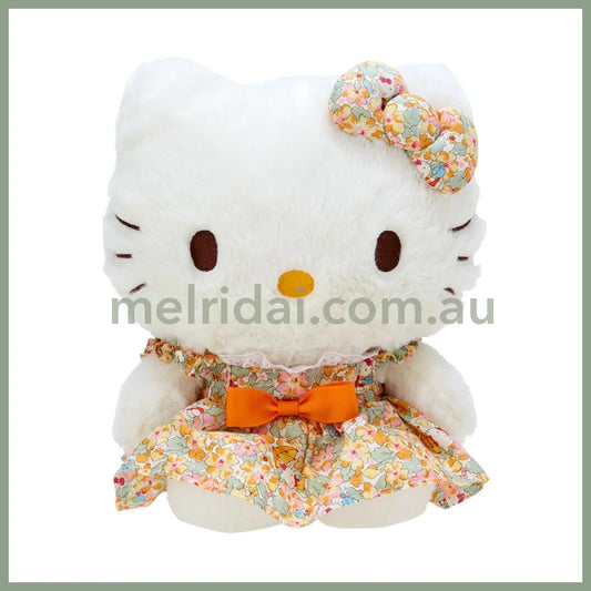 Liberty Fabrics X Sanrio | Hello Kitty Plush Doll S H22×W19×D15Cm (50Th Anniversary)