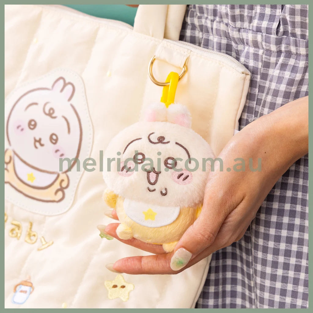 CHIIKAWA | Usagi Mascot Holder Plush Keychain Bag Charm 100×90×50mm (Chiikawa Baby)