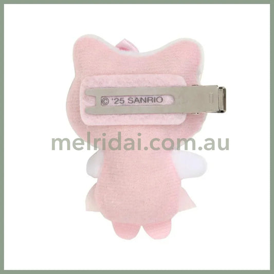 【Limit 3/customer】SANRIO | Secret Hair Clip Blind Box 9.4 x 9.1 x 2.3cm (White Cat Ballerina)
