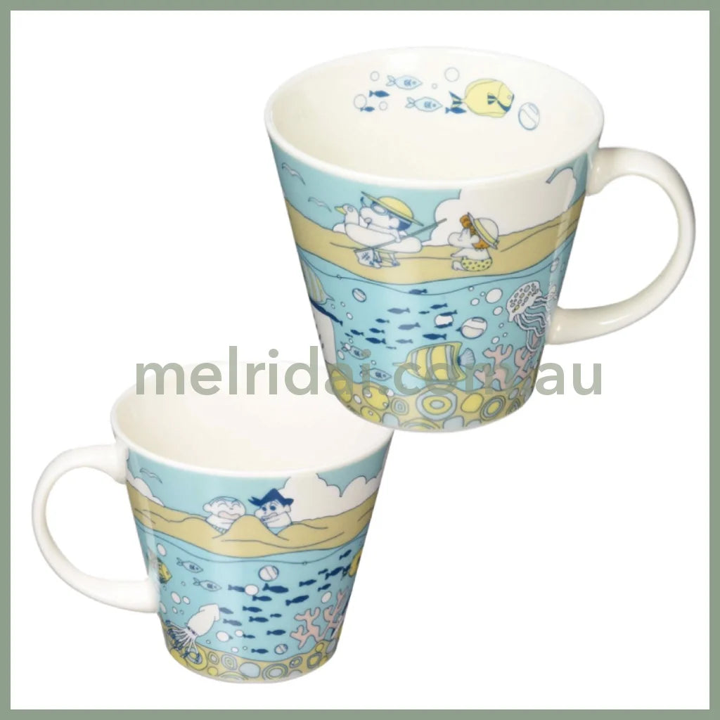 【Made In Japan】Crayon Shin-Chan | Four Seasons Mug Shinnosuke H88×Φ95Mm 蜡笔小新 陶瓷马克杯/四季印花杯 Summer