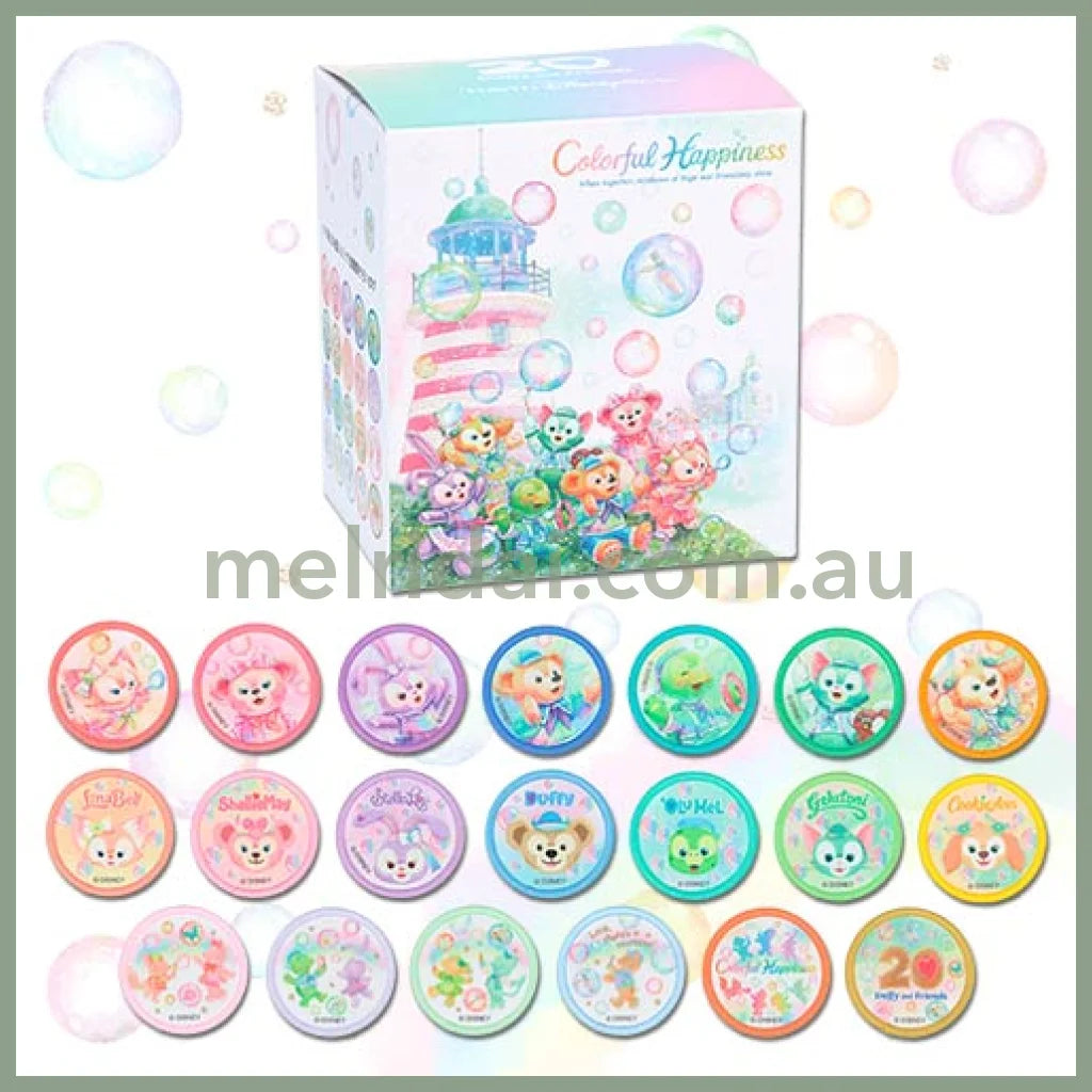 【Made in Japan】DISNEY | TokyoDisneySea Duffy and Friends Secret Badge Blind Bag (20th Anniversary - Colorful Happiness)