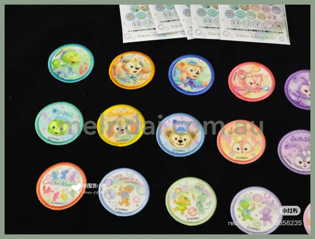 【Made in Japan】DISNEY | TokyoDisneySea Duffy and Friends Secret Badge Blind Bag (20th Anniversary - Colorful Happiness)