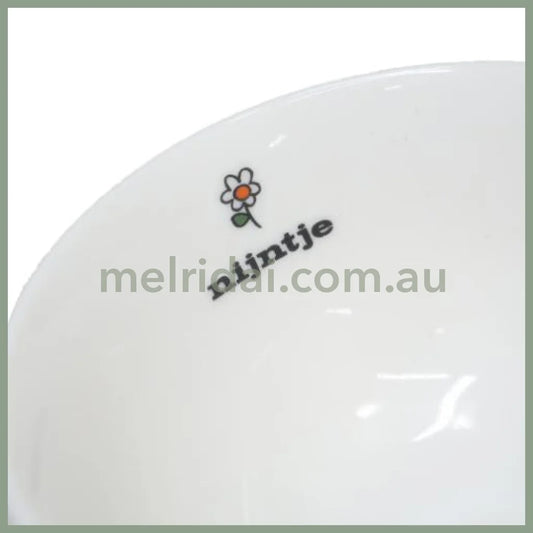 【Made in Japan】MIFFY | Miffy 70th Ninety Rice Bowl 6.5cm×11.5cm×11.5 (Teddy Bear Flower)
