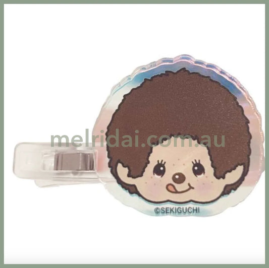 【Made in Japan】Monchhichi | Aurora Acrylic Hair Clip Set