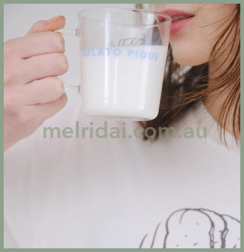 Made In Japanpeanuts X Gelato Piuquesnoopy Glass Mug