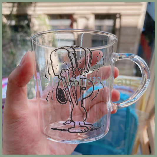 Made In Japanpeanuts X Gelato Piuquesnoopy Glass Mug