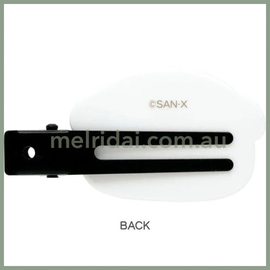 【Made in Japan】SAN-X | Bangs Clip Set Hair Clip 25×50mm (Ishiyowa-chan/Ishiyowachan Daily Life Face & Bone)