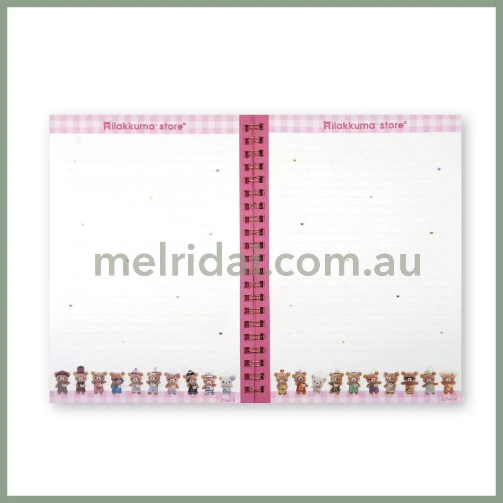 【Made In Japan】San-X | Rilakkuma A5 Spiral Notebook (Limited)