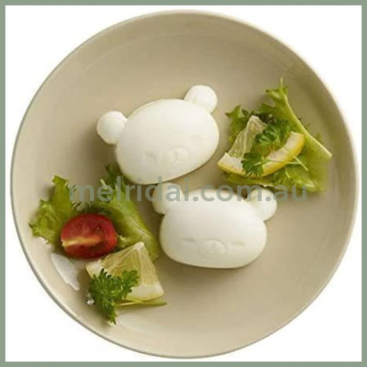 【Made in Japan】SAN-X | Rilakkuma Boiled Egg Mold 86 × 71 × 51mm