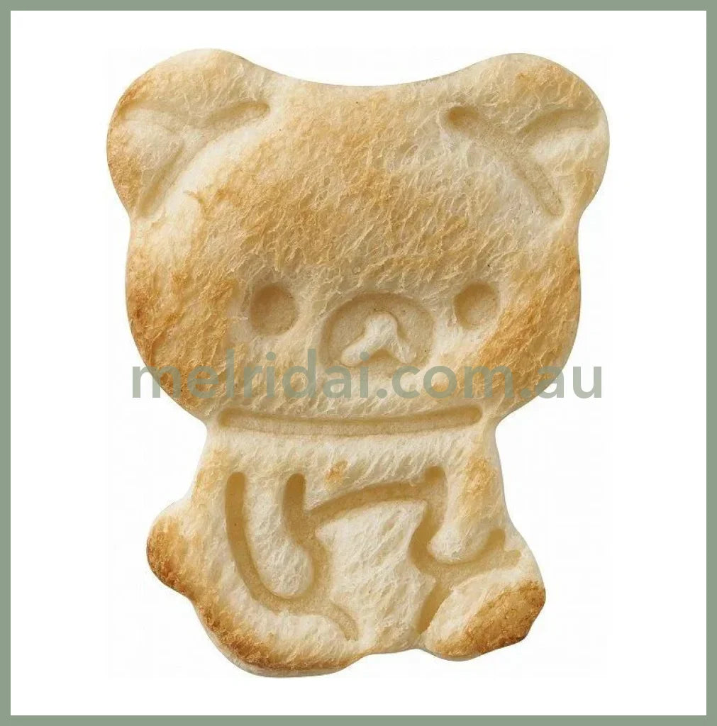 【Made in Japan】SAN-X | Rilakkuma Bread Cutter Mold (Cutter mold 115 × 62 × 27H mm & Press mold 104 × 51 × 27H mm)