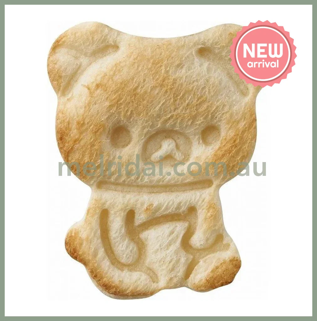【Made in Japan】SAN-X | Rilakkuma Bread Cutter Mold (Cutter mold 115 × 62 × 27H mm & Press mold 104 × 51 × 27H mm)