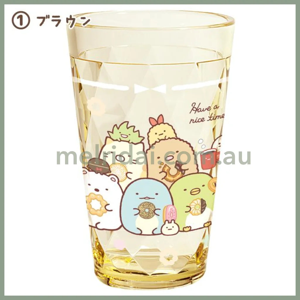 【Made In Japan】San - X | Sumikko Gurashi X Mister Donut Acrylic Tumbler 340Ml 角落生物