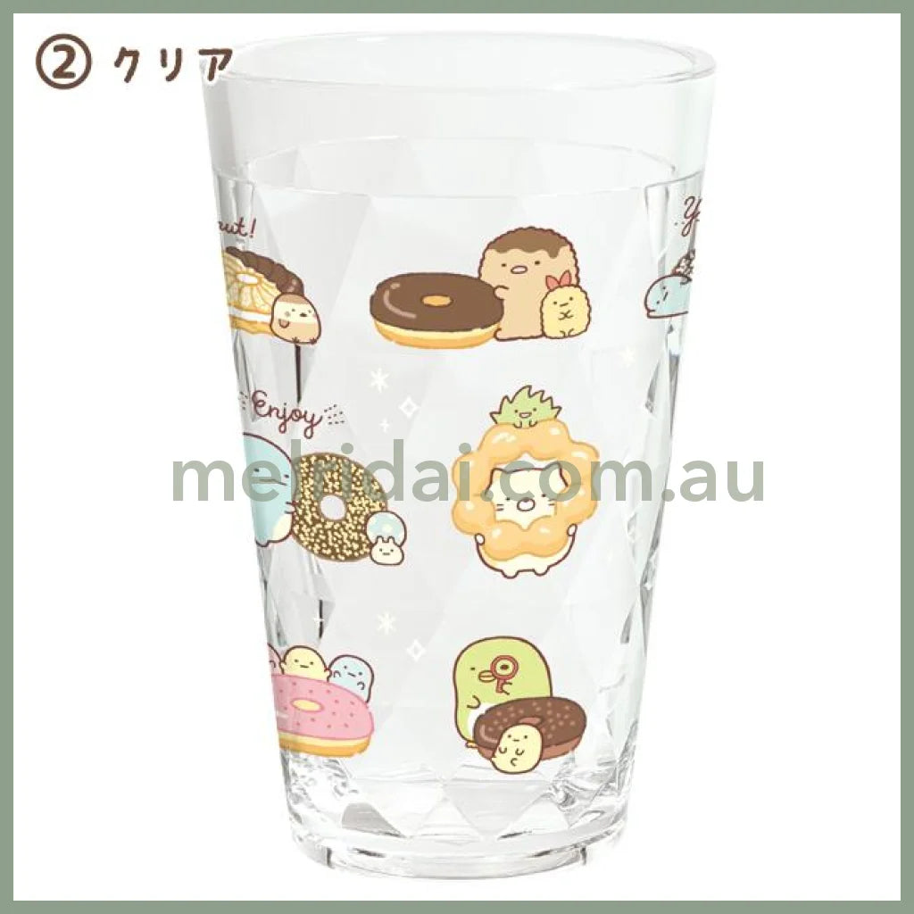 【Made In Japan】San - X | Sumikko Gurashi X Mister Donut Acrylic Tumbler 340Ml 角落生物