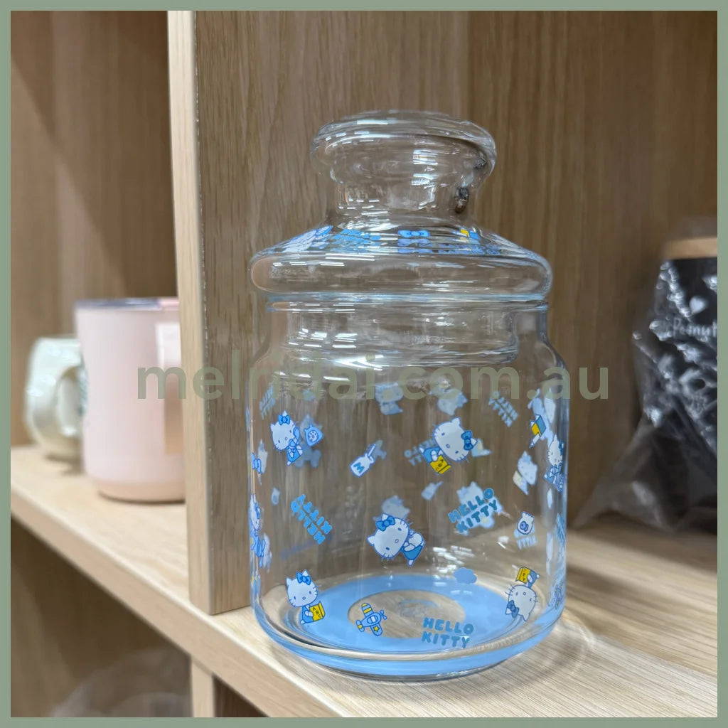【Made In Japan】Sanrio | Hello Kitty Jar Glass Storage Container 88×148Mm